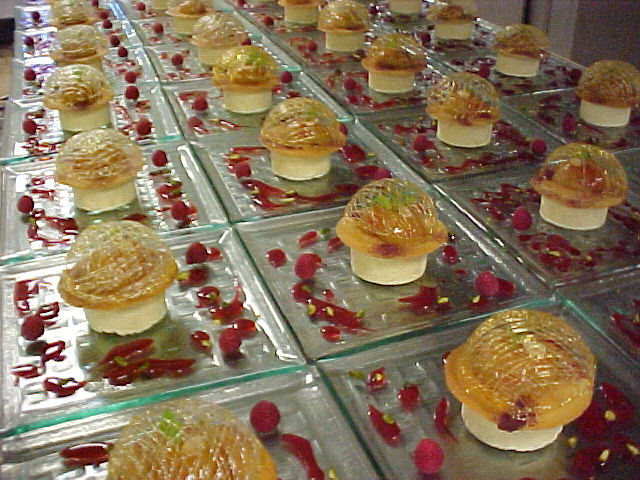Modern Peach melba