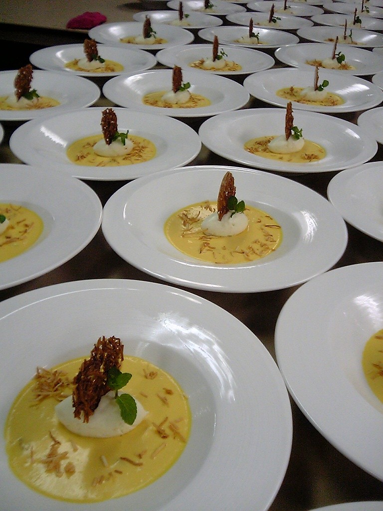 Mango pudding 