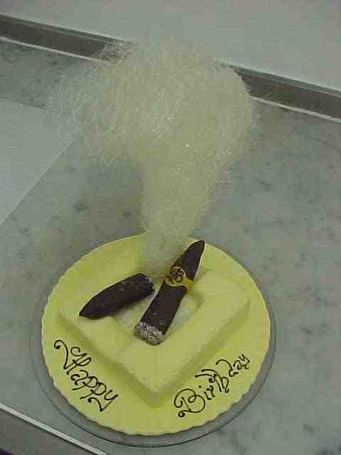Cigar lovers cake 