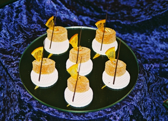 yuzu and orange pate de fruit