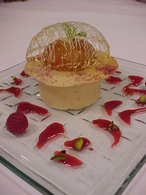 Peach melba