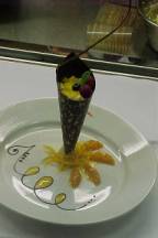 LIME CHIFFON CONE